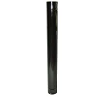 Los mejores  - Wolfpack 22011015 Tubo Estufa Vitrificado- Negro- 120mm